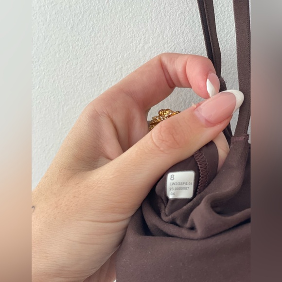 Lululemon Nulu Strappy Yoga Bra in Espresso - Picture 8 of 8